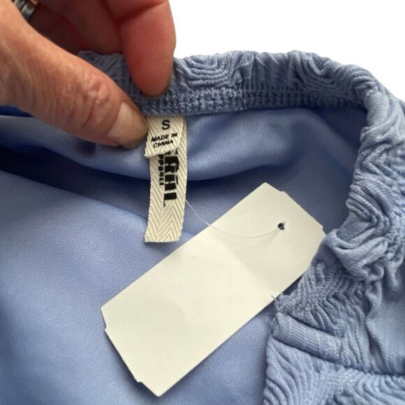 NWT Strapless Textured Lavender BodyCon Midi Dress - Size XS-S - Picture 8 of 10